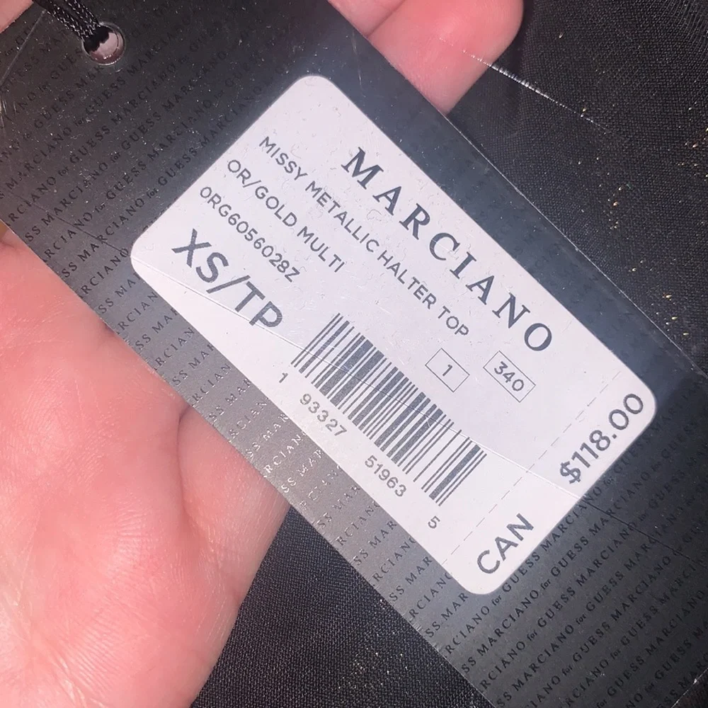 Marciano | Metallic Halter Top - Picture 6 of 8